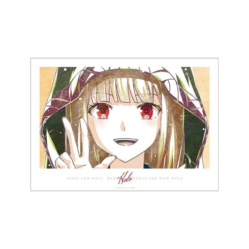 『狼と香辛料 MERCHANT MEETS THE WISE WOLF』ホロ Ani-Art A3マット加工ポスター ver.B【202507再販】