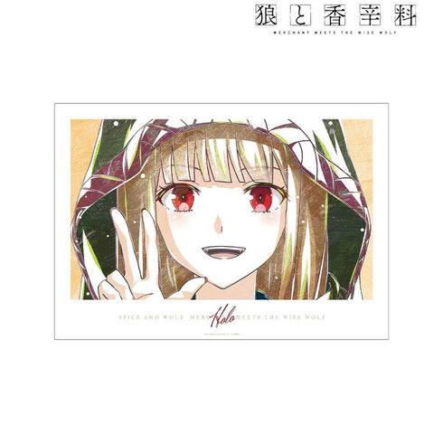 『狼と香辛料 MERCHANT MEETS THE WISE WOLF』ホロ Ani-Art A3マット加工ポスター ver.B【202603再販】