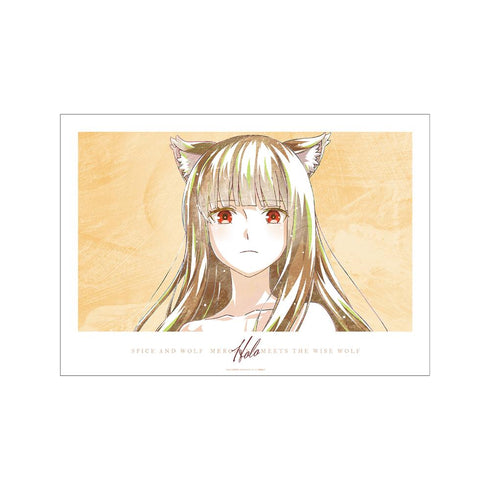 『狼と香辛料 MERCHANT MEETS THE WISE WOLF』ホロ Ani-Art A3マット加工ポスター ver.C【202507再販】