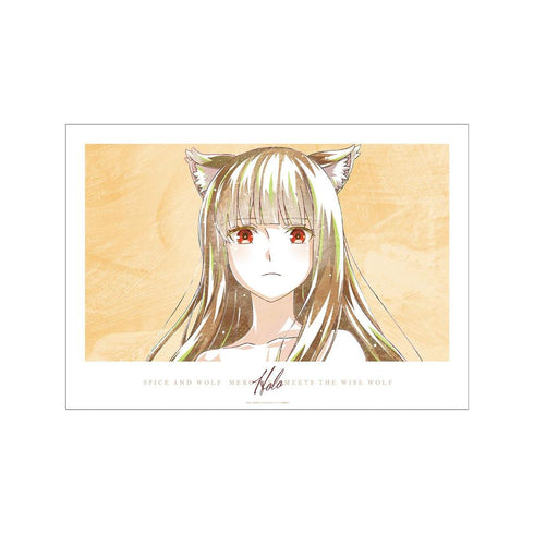 『狼と香辛料 MERCHANT MEETS THE WISE WOLF』ホロ Ani-Art A3マット加工ポスター ver.C【202607再販】