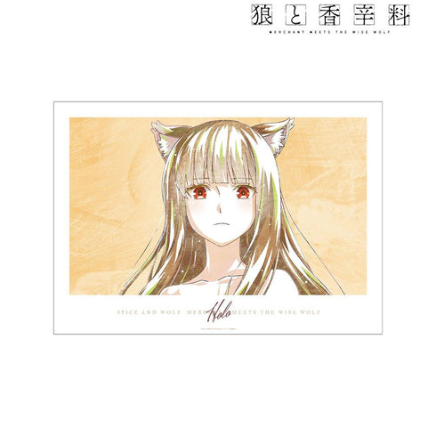 『狼と香辛料 MERCHANT MEETS THE WISE WOLF』ホロ Ani-Art A3マット加工ポスター ver.C【202607再販】