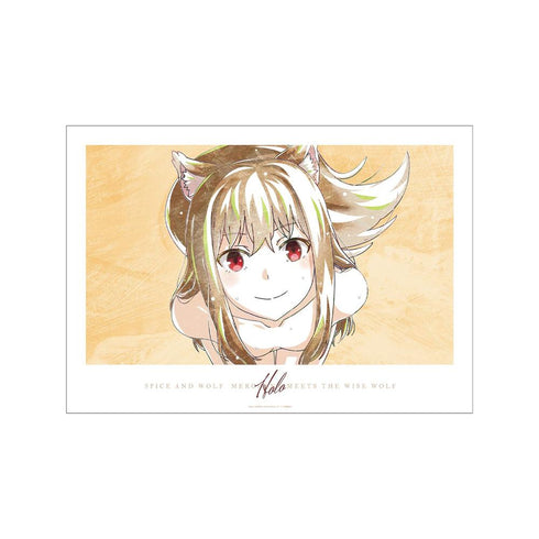『狼と香辛料 MERCHANT MEETS THE WISE WOLF』ホロ Ani-Art A3マット加工ポスター ver.D【202603再販】