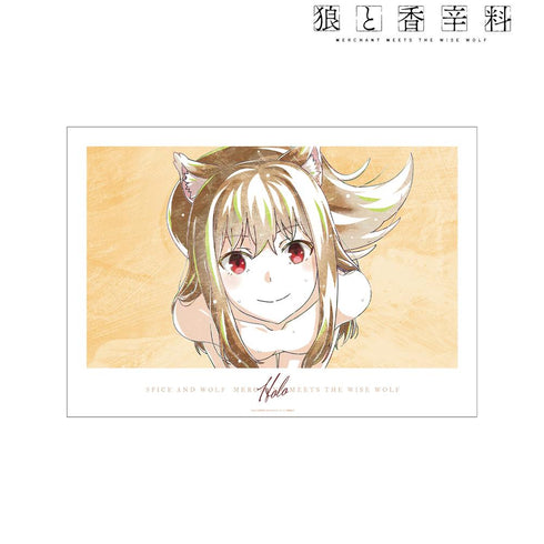 『狼と香辛料 MERCHANT MEETS THE WISE WOLF』ホロ Ani-Art A3マット加工ポスター ver.D