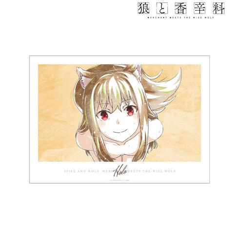 『狼と香辛料 MERCHANT MEETS THE WISE WOLF』ホロ Ani-Art A3マット加工ポスター ver.D【202603再販】