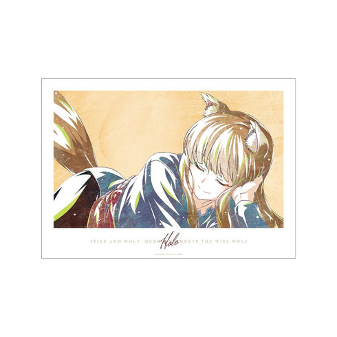 『狼と香辛料 MERCHANT MEETS THE WISE WOLF』ホロ Ani-Art A3マット加工ポスター ver.E【202603再販】