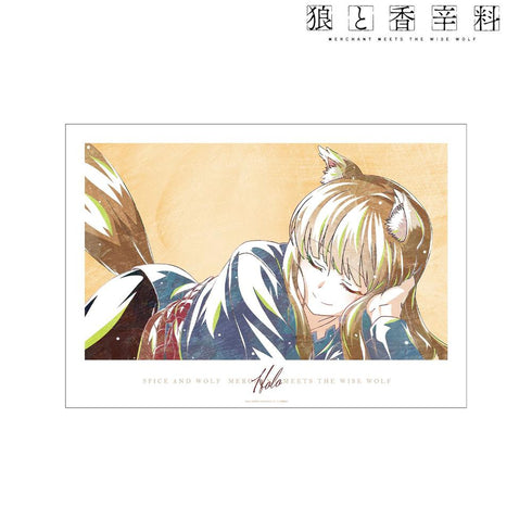 『狼と香辛料 MERCHANT MEETS THE WISE WOLF』ホロ Ani-Art A3マット加工ポスター ver.E【202603再販】