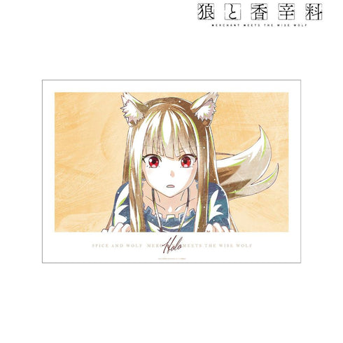 『狼と香辛料 MERCHANT MEETS THE WISE WOLF』ホロ Ani-Art A3マット加工ポスター ver.G【202607再販】