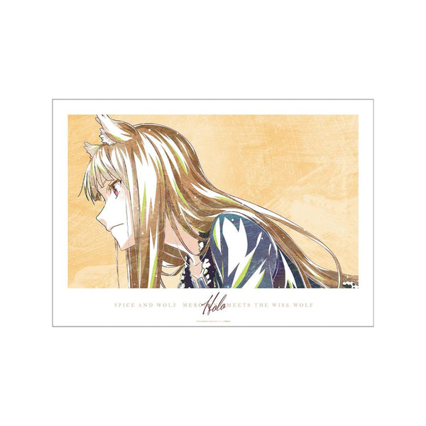 『狼と香辛料 MERCHANT MEETS THE WISE WOLF』ホロ Ani-Art A3マット加工ポスター ver.H【202603再販】