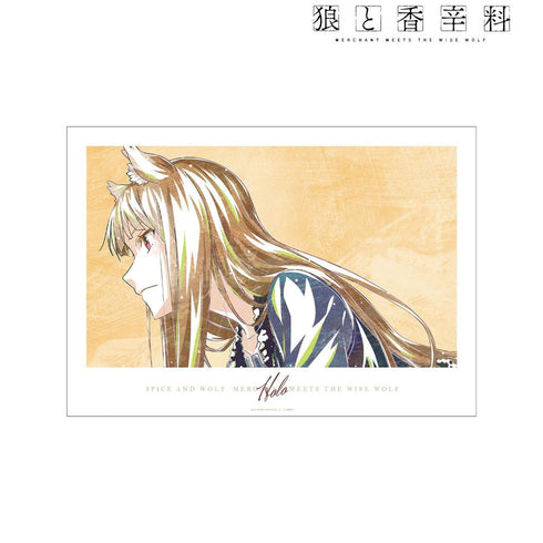 『狼と香辛料 MERCHANT MEETS THE WISE WOLF』ホロ Ani-Art A3マット加工ポスター ver.H【202603再販】
