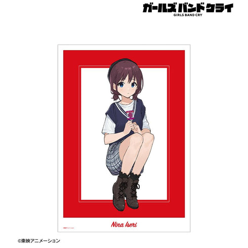 『ガールズバンドクライ』井芹 仁菜 A3マット加工ポスター ver.B【202506再販】