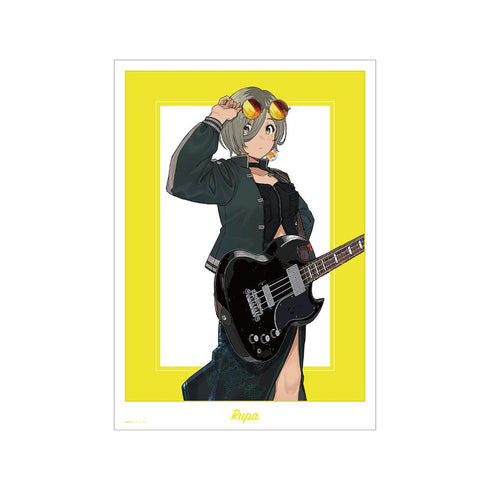 『ガールズバンドクライ』ルパ A3マット加工ポスター ver.A【202506再販】
