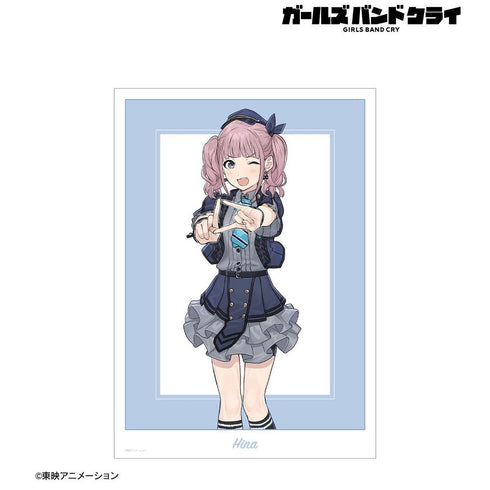 『ガールズバンドクライ』ヒナ A3マット加工ポスター ver.B【202603再販】