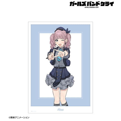 『ガールズバンドクライ』ヒナ A3マット加工ポスター ver.B【202506再販】