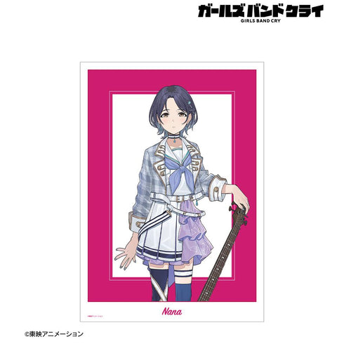 『ガールズバンドクライ』ナナ A3マット加工ポスター ver.A【202506再販】