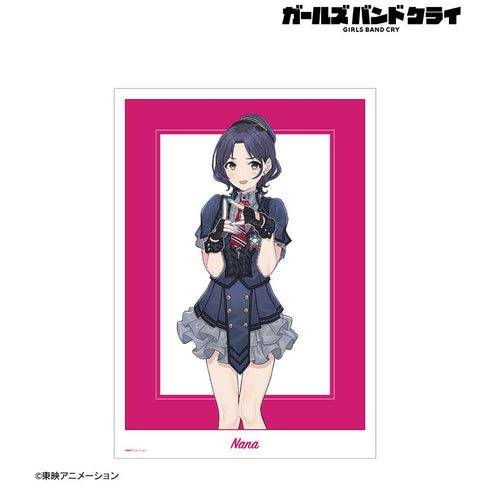 『ガールズバンドクライ』ナナ A3マット加工ポスター ver.B【202506再販】