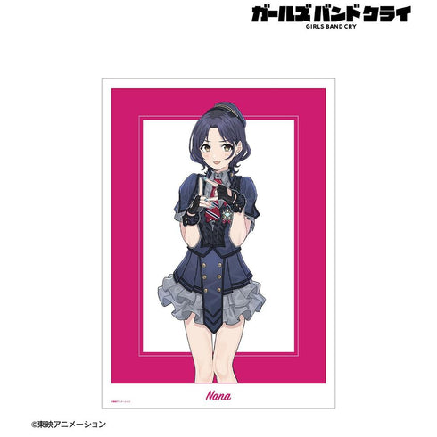 『ガールズバンドクライ』ナナ A3マット加工ポスター ver.B【202603再販】