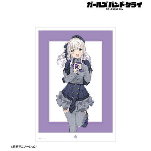 『ガールズバンドクライ』アイ A3マット加工ポスター ver.B