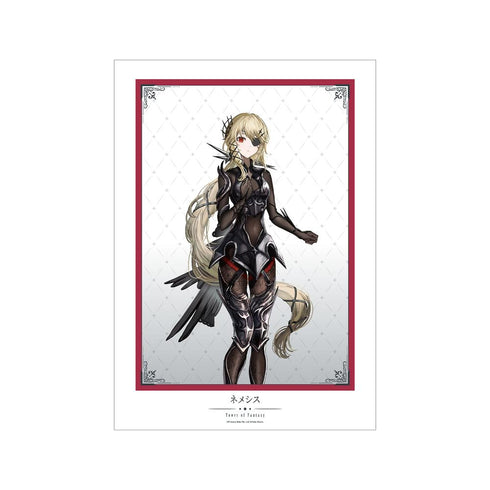 『Tower of Fantasy(幻塔)』がわこさんイラスト ネメシス チェスver. A3マット加工ポスター