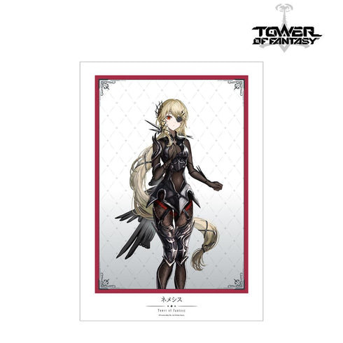 『Tower of Fantasy(幻塔)』がわこさんイラスト ネメシス チェスver. A3マット加工ポスター