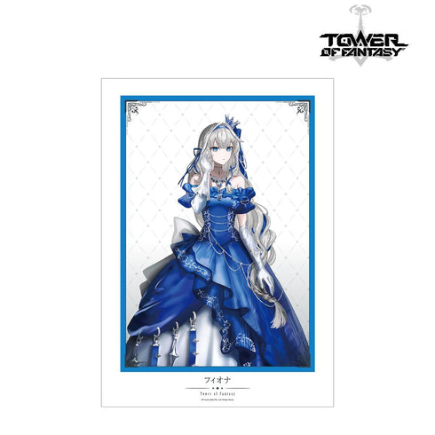 『Tower of Fantasy(幻塔)』がわこさんイラスト フィオナ チェスver. A3マット加工ポスター