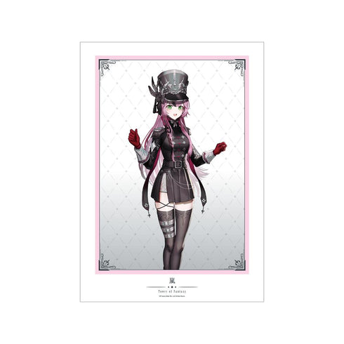 『Tower of Fantasy(幻塔)』がわこさんイラスト 嵐 チェスver. A3マット加工ポスター