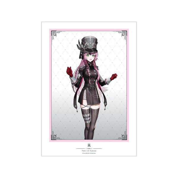 『Tower of Fantasy(幻塔)』がわこさんイラスト 嵐 チェスver. A3マット加工ポスター