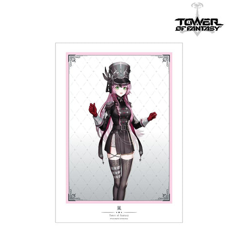『Tower of Fantasy(幻塔)』がわこさんイラスト 嵐 チェスver. A3マット加工ポスター