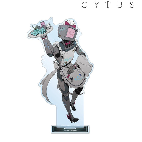 "Cytus II" ROBO_Head Maid Ver. BIG Acrylic Stand