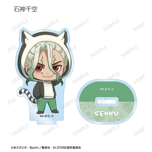 『Dr.STONE』トレーディング ちびキャラ 動物パーカーver. アクリルスタンド(単位/BOX)【202510再販】
