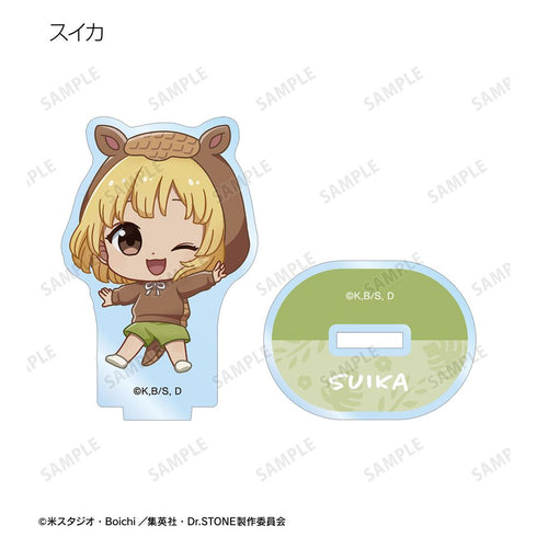 『Dr.STONE』トレーディング ちびキャラ 動物パーカーver. アクリルスタンド(単位/BOX)【202510再販】