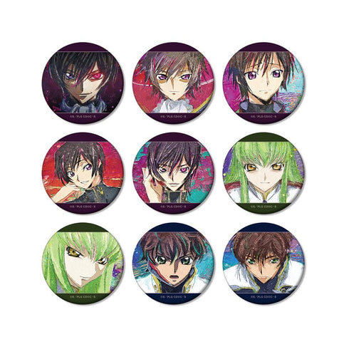 『コードギアス 反逆のルルーシュ』トレーディング grunge CANVAS 第2弾 マット缶バッジ(単位/BOX)【202511再販】