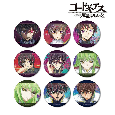 『コードギアス 反逆のルルーシュ』トレーディング grunge CANVAS 第2弾 マット缶バッジ(単位/BOX)【202511再販】