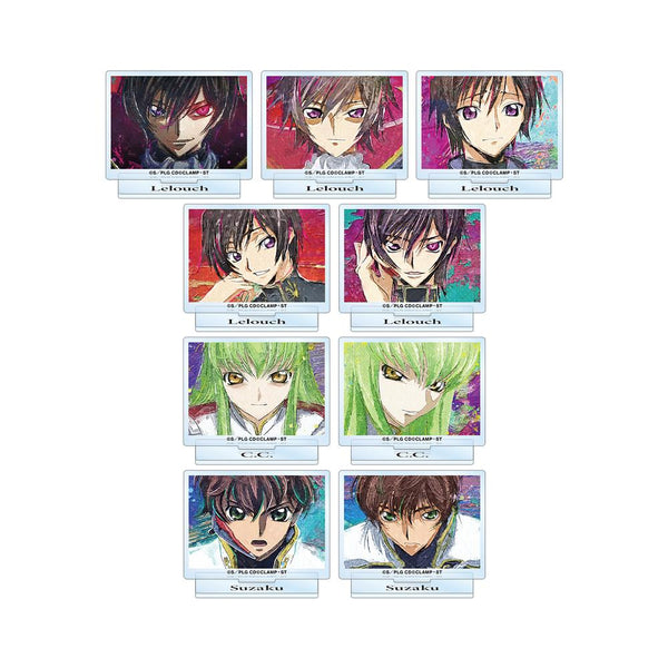 『コードギアス 反逆のルルーシュ』トレーディング grunge CANVAS 第2弾 アクリルスタンド(単位/BOX)【202511再販】