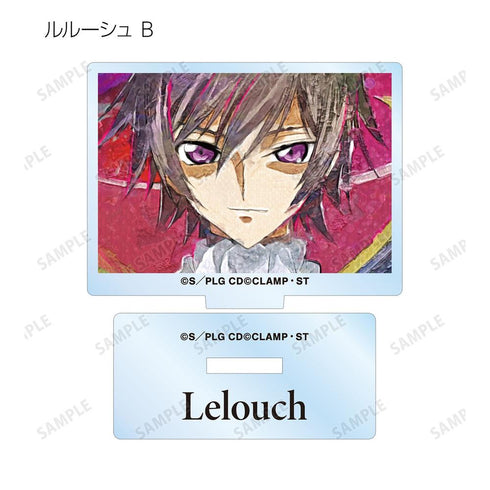 《Code Geass 反叛的鲁路修》收藏卡 grunge CANVAS 第2弹 亚克力立牌(单位/盒)【202605再版】