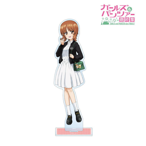 『ガールズ&パンツァー 最終章』描き下ろし 西住みほ デート私服ver. 特大アクリルスタンド【202507再販】