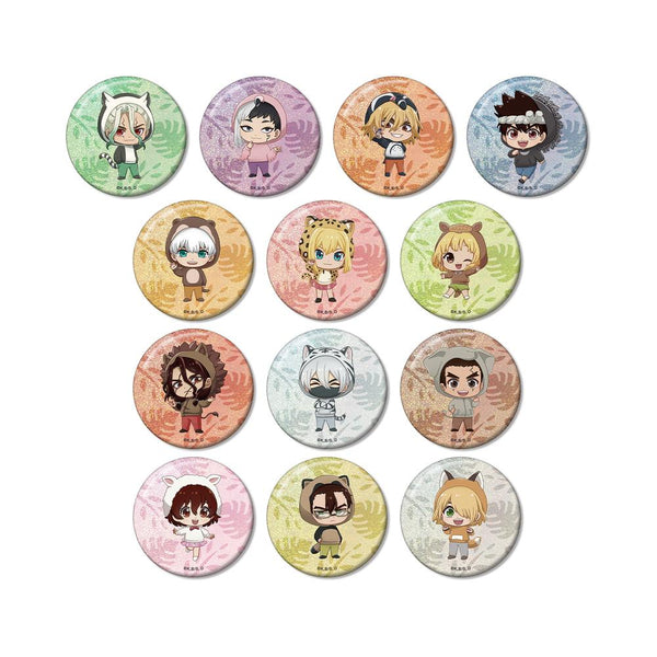『Dr.STONE』トレーディング ちびキャラ 動物パーカーver. ホログラム缶バッジ(単位/BOX)【202504再販】