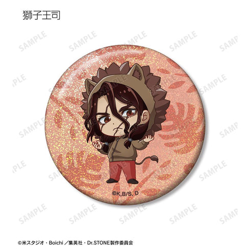 『Dr.STONE』トレーディング ちびキャラ 動物パーカーver. ホログラム缶バッジ(単位/BOX)