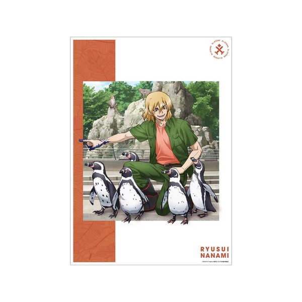 《Dr.STONE》全新繪製 七海龍水 飼育員版 A3 啞光加工海報【202609 再版】