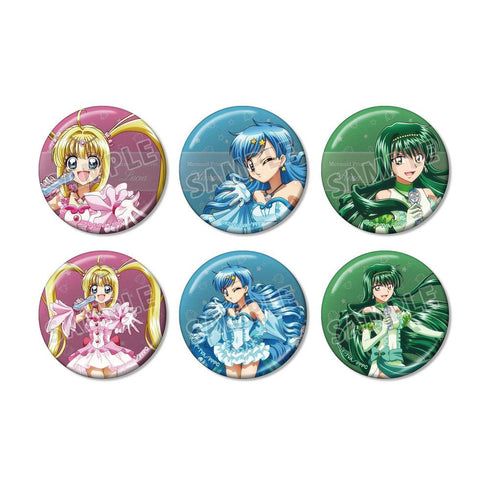 『ぴちぴちピッチ』描き下ろし 20th Anniversary ver. メタリック缶バッジ 6個セット【202606再販】