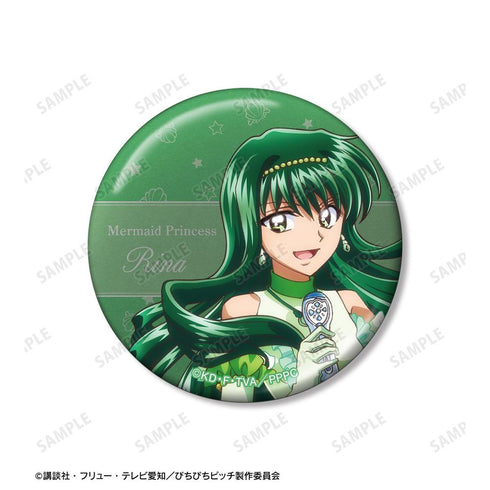 『ぴちぴちピッチ』描き下ろし 20th Anniversary ver. メタリック缶バッジ 6個セット【202606再販】