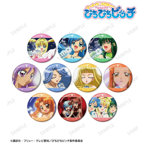 『ぴちぴちピッチ』トレーディング場面写グリッター缶バッジ(単位/BOX)【202512再販】