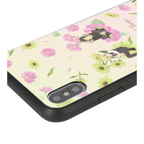 『デュラララ!!×2』平和島静雄&折原臨也 Botania 角丸強化ガラスiPhoneケース【202506再販】