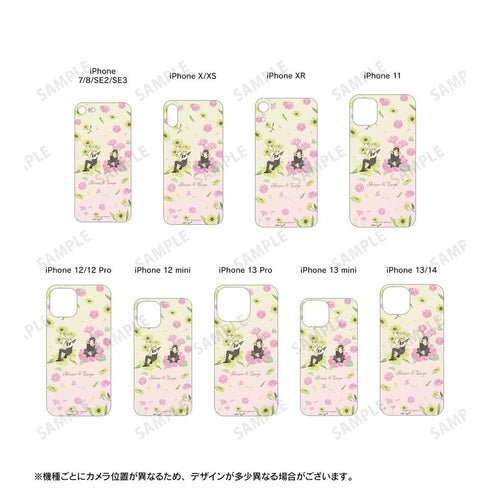 『デュラララ!!×2』平和島静雄&折原臨也 Botania 角丸強化ガラスiPhoneケース【202604再販】