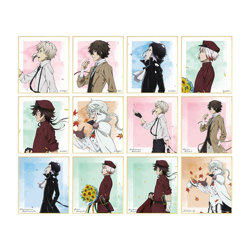 『文豪ストレイドッグス』描き下ろし 季節の歩みver. トレーディングミニ色紙(単位/BOX)【202610再販】