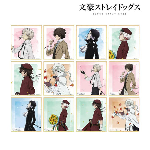『文豪ストレイドッグス』描き下ろし 季節の歩みver. トレーディングミニ色紙(単位/BOX)【202601再販】