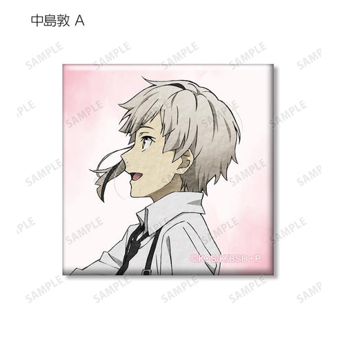 『文豪ストレイドッグス』描き下ろし 季節の歩みver. トレーディングスクエア缶バッジ(単位/BOX)