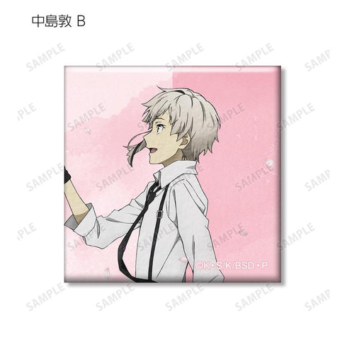 『文豪ストレイドッグス』描き下ろし 季節の歩みver. トレーディングスクエア缶バッジ(単位/BOX)【202601再販】