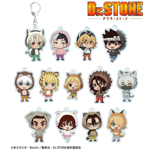 『Dr.STONE』トレーディング ちびキャラ 動物パーカーver. アクリルキーホルダー(単位/BOX)【202510再販】