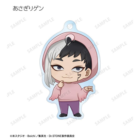 『Dr.STONE』トレーディング ちびキャラ 動物パーカーver. アクリルキーホルダー(単位/BOX)【202510再販】