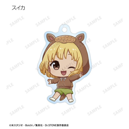 『Dr.STONE』トレーディング ちびキャラ 動物パーカーver. アクリルキーホルダー(単位/BOX)【202510再販】
